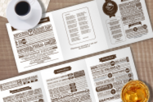 барная  карта арт-бар Калипсо