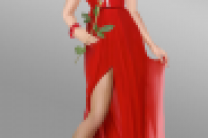 Девушка с розой