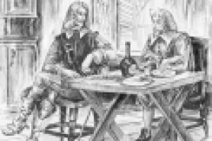 Иллюстрация . А. Дюма. Виконт де Бражелон