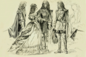 Иллюстрация . А. Дюма. Виконт де Бражелон