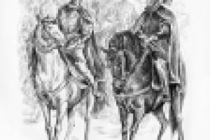 Иллюстрация. А.Дюма. Графиня де Монсоро