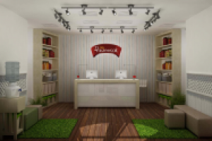 Интерьер офиса для производственной компании "Радонеж". Холл