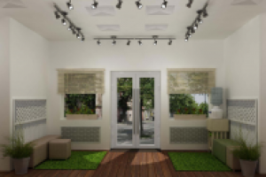 Интерьер офиса для производственной компании "Радонеж". Холл