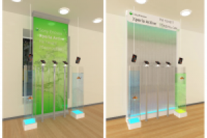 Продвижение Xperia Active в "Связном". Промо оборудование