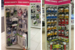 Стойка для продажи "импульсного" товара в жизни