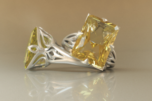 Кольцо "Тюльпан"