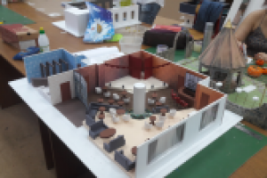 Дизайн проект интерьера кафе-кабаре с элементами арт-деко