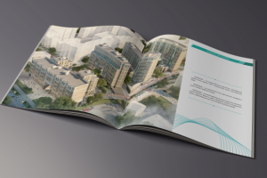 Буклет нового жилого комплекса бизнес-класса