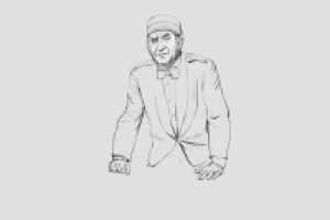 Ресепционист (концепт-скетч)