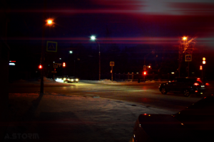 Ночной Томск