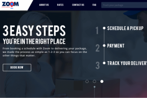 Дизайн сайта ZOOM