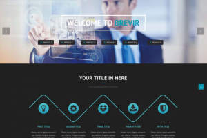 Дизайн сайта Brevir