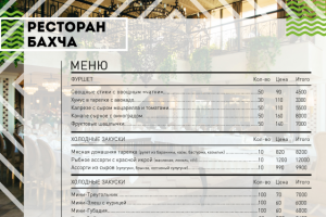 Презентация по кейтерингу