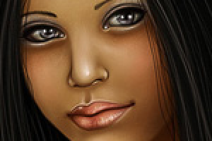 Брюнеточка)