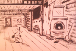 Бумага, тушь