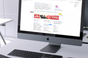 Баннер на главную страницу ya.ru