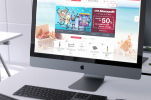 Баннер на главную страницу maxidom.ru