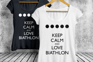 Футболка поклонника биатлона