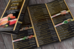 Буклет-меню