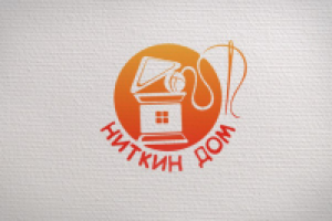 Логотип магазина товаров для рукоделия