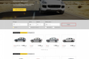 Дизайн сайта авто аренды