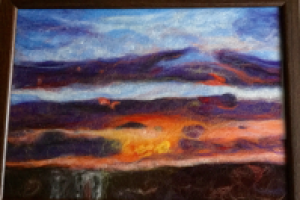 Необычный летний закат