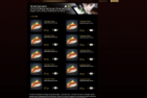 Сайт ресторана доставки (меню)