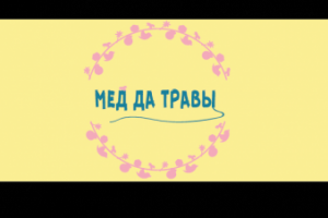 Логотип "Мед да травы"
