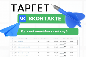 Продвижение детского волейбольного клуба в Санкт-Питербург