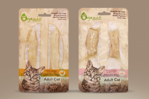 Упаковка лакомств для кошек «Organix»