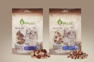 Упаковка лакомств для кошек «Organix»
