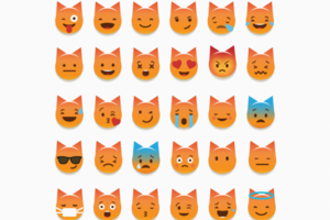 Emoji стикеры для Petshop.ru