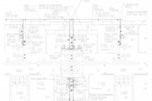 Газоснабжение 16 квартирного жилого дома (по квартирное отопл