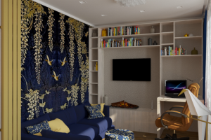 Кухня гостиная на Войковской