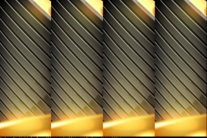 Реклама для проекции на колонне