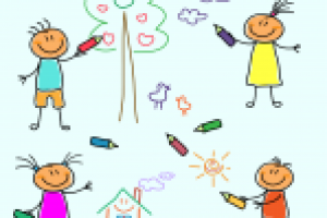 Детки рисуют