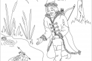 Сказки - раскраски "Царевна-лягушка"