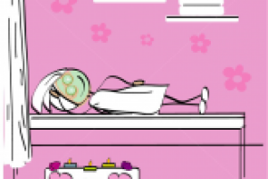 Девушка в SPA-салоне