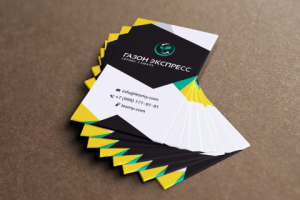 Корпоративная визитка "Газон Экспресс"