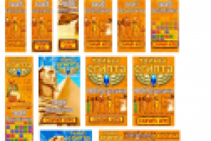 Дизайн баннеров игры Тайны Египта