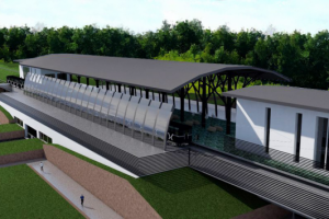 Дизайн проект открытой станции метро