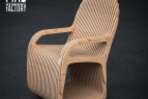 Стул-качалка с местом для домашнего питомца. Размеры-600х700х990