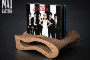 Параметрическая подставка для винила на 24 пластинки.