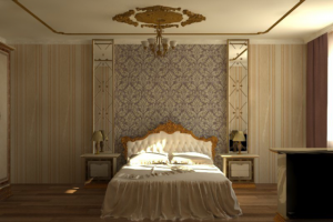 Спальня в стиле барокко