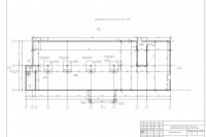 Административное здание аквапарка (раздел КЖ)