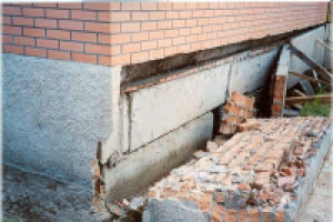 Ремонт фундамента дачного дома своими руками