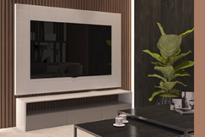 Дизайн кухни - гостиной в современном стиле