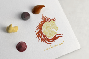 Экспресс-логотип в полигональном стиле