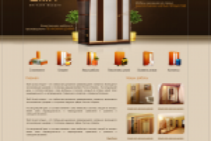 Дизайн сайта для мебельной фирмы