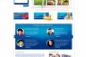 Разработка дизайна сайта компании пластиковых окон.